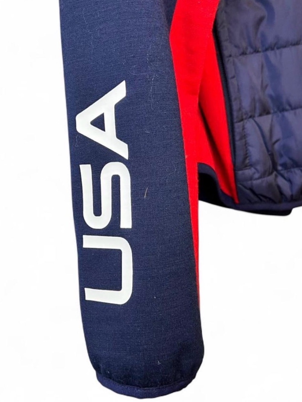 Polo Ralph Lauren Team USA 2022 Olympic Games Hybrid Puffer Jacket - Picture 8 of 12